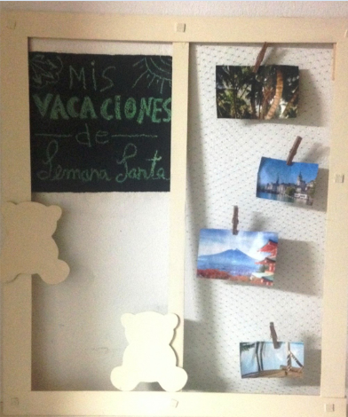 Recicla un marco de embalaje y crea tu propio álbum de fotos 